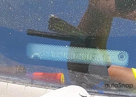 2017 Ford Fiesta Se from USA, damaged, VIN 3FADP4EJ7HM156136